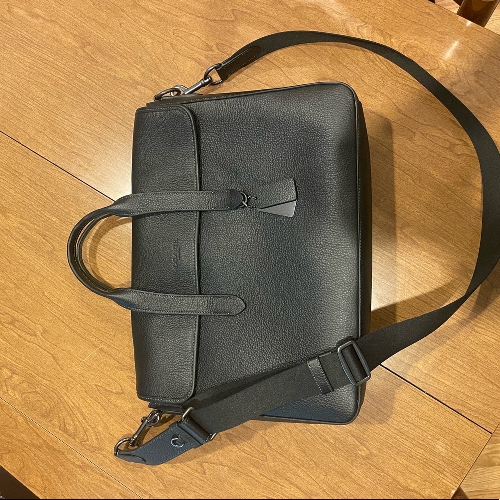 Black coach briefcase, new with tags - Picture 2 of 5